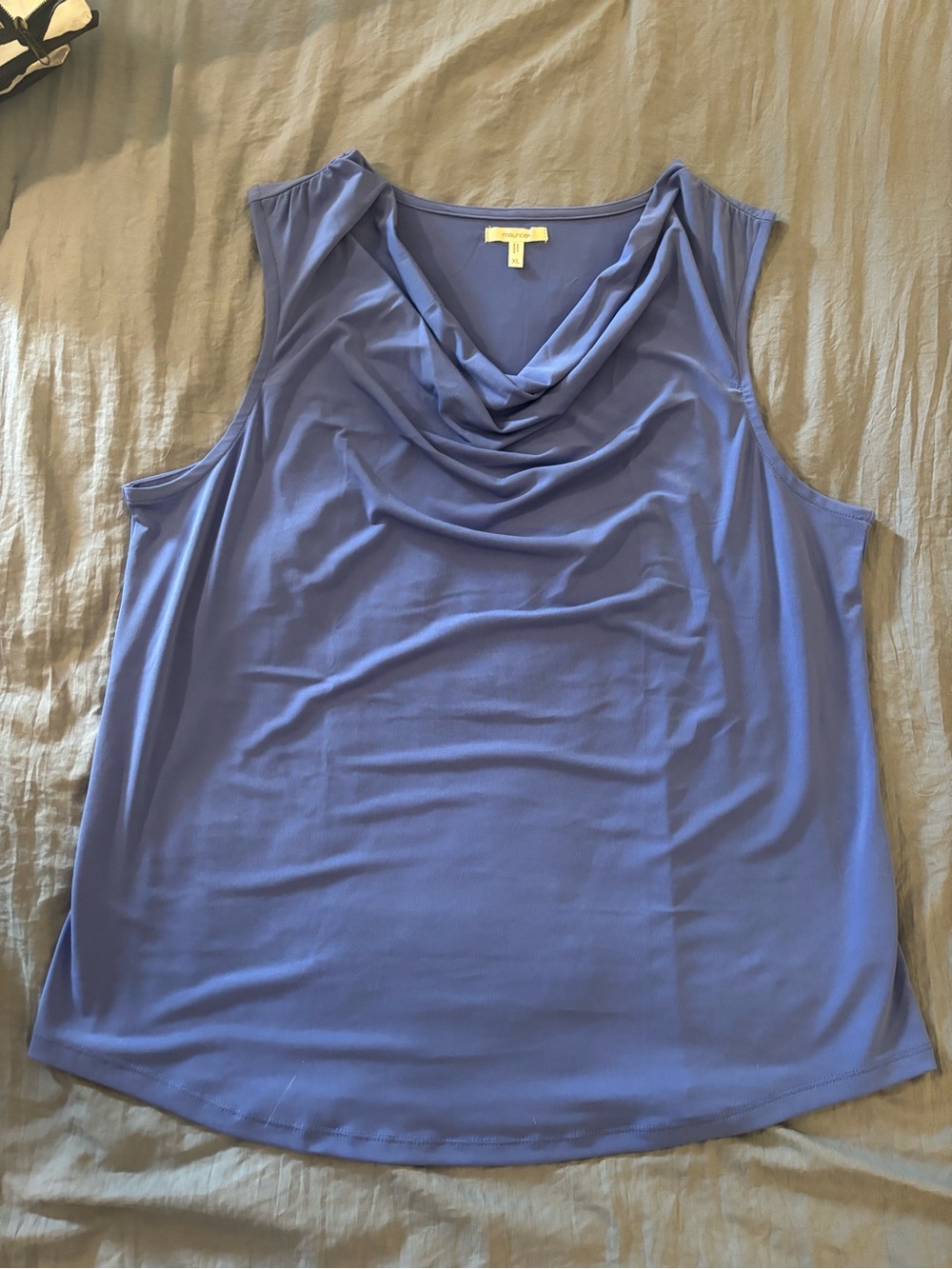 Maurices Sleeveless Cowl Neck Camisole - Periwinkle